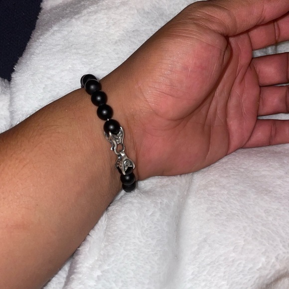 David Yurman Spiritual beads bracelet in sterling silver with black onyx - Picture 4 of 6